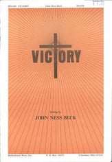 Victory SSATB choral sheet music cover